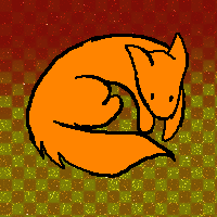 Gif of a Fox spinning in a circle