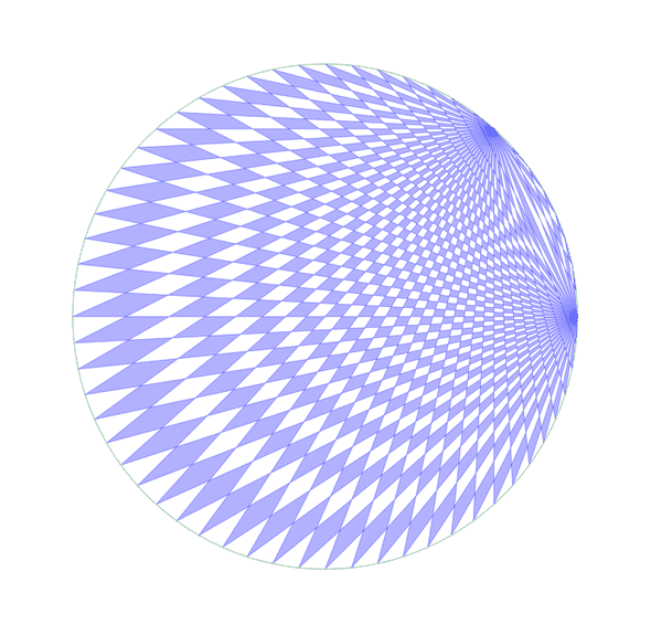 Spirograph art created by a computer program